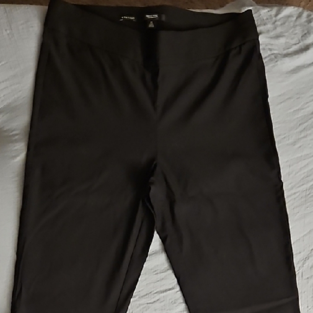 Simply Vera Vera Wang Black Boot Cut Pants-Medium LONG